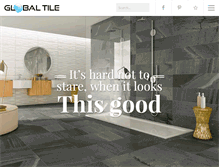 Tablet Screenshot of globaltile.co.nz